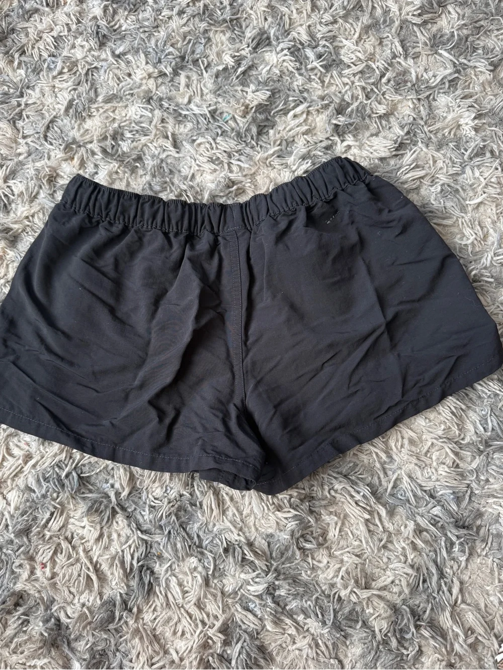 Women’s Black Athletic Running Shorts Patagonia Medium